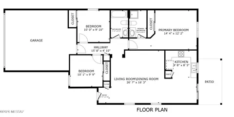 Floorplan - 4167 E Shadow Branch Dr, Tucson, AZ 85756 photo 1 of 1