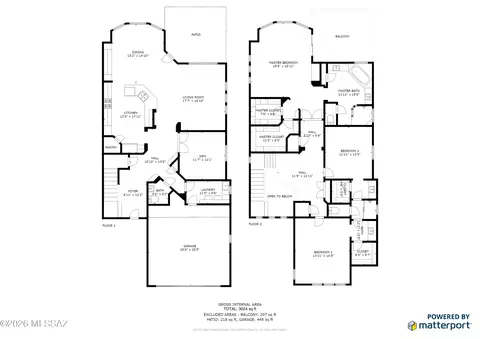Floorplan - 3917 E Long Dr, Tucson, AZ 85718 photo 1 of 1