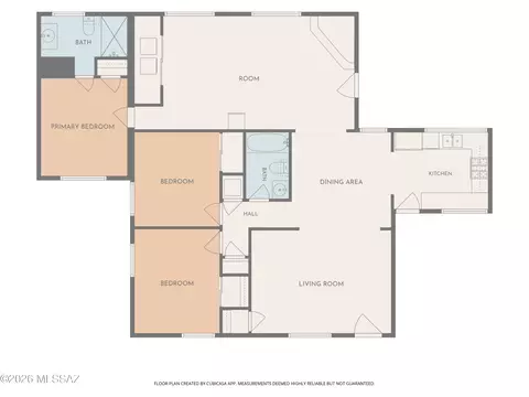 Floorplan - 2126 E Hidalgo Vis, Tucson, AZ 85713 photo 2 of 2