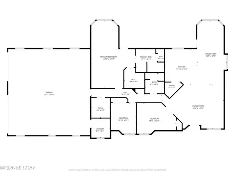 Floorplan - 2970 E Consuelo Pl, Vail, AZ 85641 photo 2 of 2