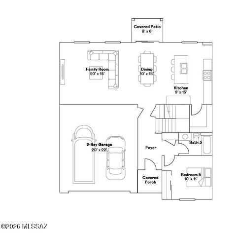 17498 S Hayward Pl, Vail, AZ 85641