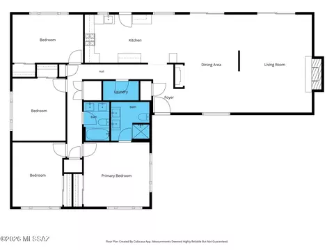Floorplan - 5414 E 3rd St, Tucson, AZ 85711 photo 2 of 2