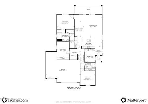 Floorplan - 17629 S Ridgerunner Dr, Vail, AZ 85641 photo 2 of 2