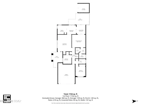 Floorplan - 5418 S Wembly Rd, Tucson, AZ 85746 photo 1 of 1