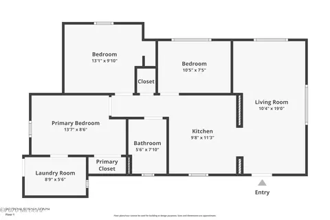 Floorplan - 205 E District St, Tucson, AZ 85714 photo 1 of 1