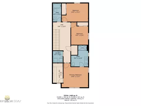 Floorplan - 1008 E Descent St, Tucson, AZ 85719 photo 4 of 4