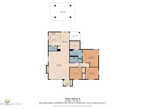 Floorplan - 5346 E 9th St, Tucson, AZ 85711 photo 1 of 3