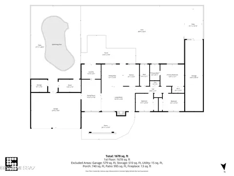 Floorplan - 7052 E Baker St, Tucson, AZ 85710 photo 1 of 2