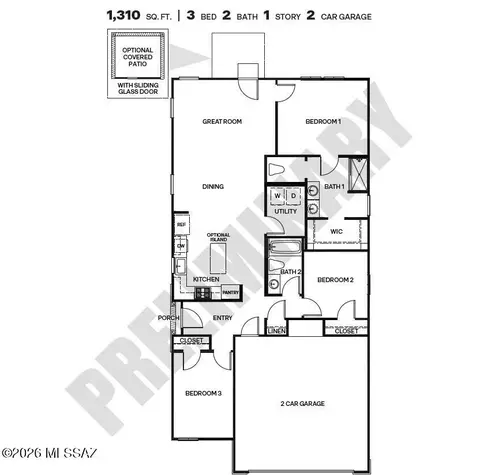 Floorplan - 5978 E Jayden Ln, Tucson, AZ 85756 photo 1 of 1