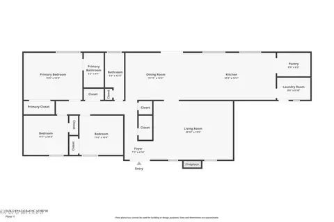 Floorplan - 7430 E 39th St, Tucson, AZ 85730 photo 1 of 1
