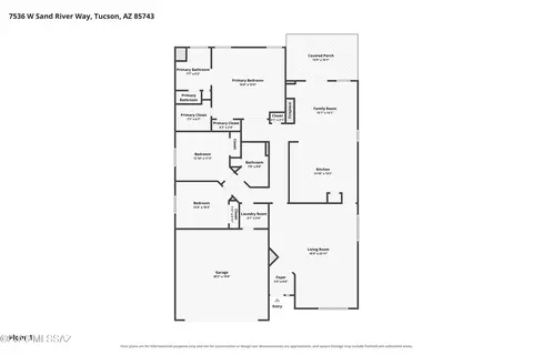 7536 W Sand River Way, Tucson, AZ 85743