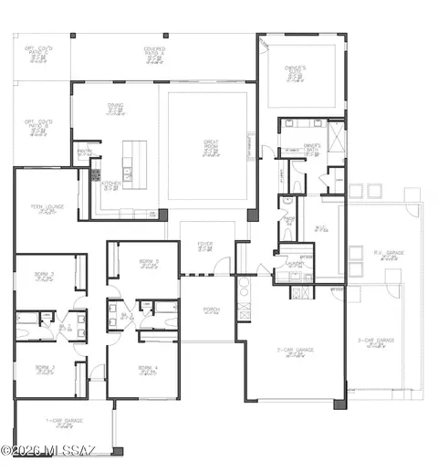 Floorplan - 14589 E Sands Ranch Rd, Vail, AZ 85641 photo 1 of 1