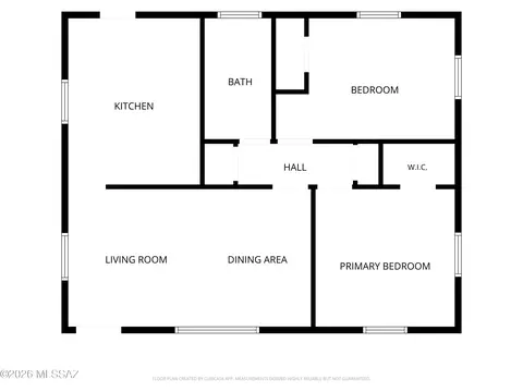Floorplan - 3274 E 22nd St, Tucson, AZ 85713 photo 2 of 2
