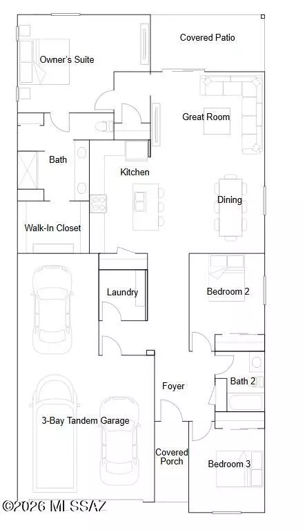9668 W Gilded St, Marana, AZ 85658