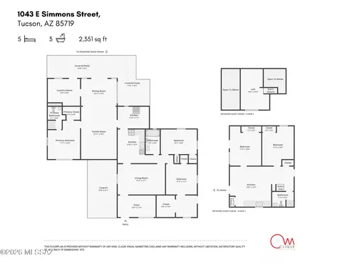 Floorplan - 1043 E Simmons St, Tucson, AZ 85719 photo 1 of 1