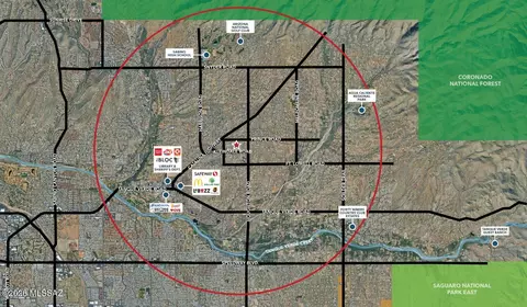 View/Area - 5 E Acres E Kleindale Rd #-, Tucson, AZ 85749 photo 2 of 6