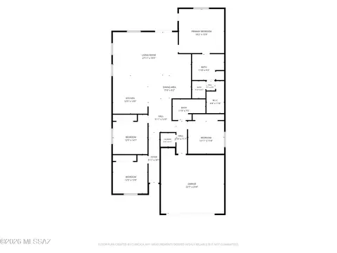 Floorplan - 34026 E Terra Cotta Dr, Marana, AZ 85658 photo 1 of 2