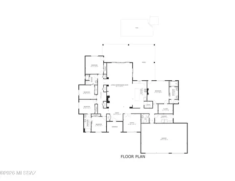 Floorplan - 15320 E Tumbling L Ranch Pl, Vail, AZ 85641 photo 1 of 1