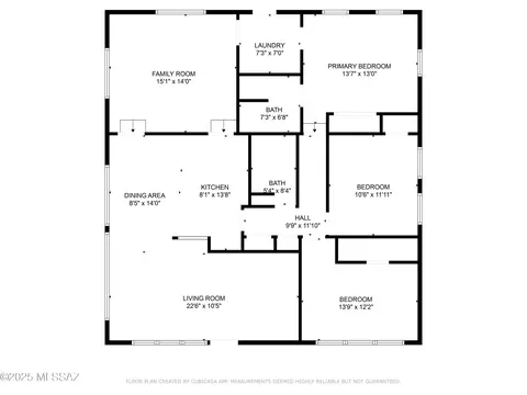 Floorplan - 2120 E 33rd St, Tucson, AZ 85713 photo 1 of 1