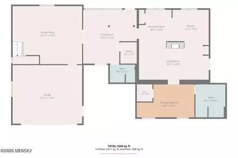 Floorplan - 192 County Road 2180, Nutrioso, AZ 85932 photo 2 of 3