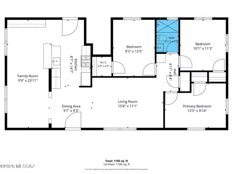 Floorplan - 6101 E 23rd St, Tucson, AZ 85711 photo 1 of 2