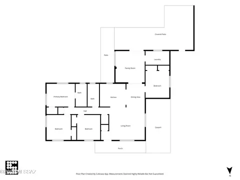 Floorplan - 6702 E Koralee St, Tucson, AZ 85710 photo 1 of 1