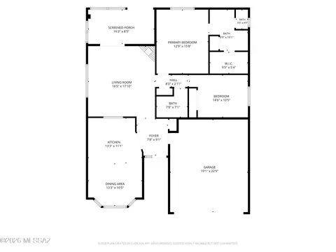 Floorplan - 7403 E Maritime Dr, Tucson, AZ 85756 photo 1 of 1