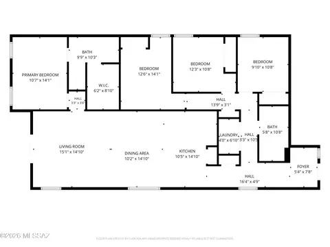 Floorplan - 21978 E Thunderhead Dr, Red Rock, AZ 85145 photo 1 of 1