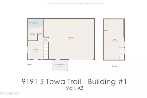 Floorplan - 9191 S Tewa Trl, Vail, AZ 85641 photo 1 of 4