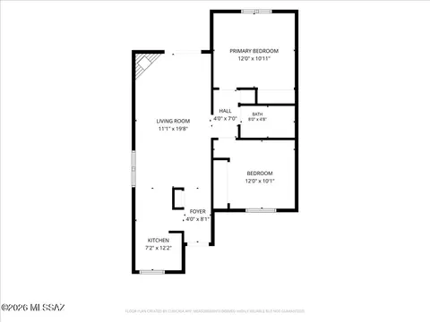 Floorplan - 5704 E 24th St, Tucson, AZ 85711 photo 1 of 1