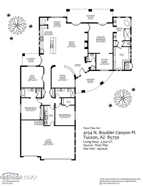 4154 N Boulder Canyon Pl, Tucson, AZ 85750