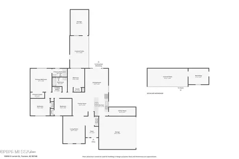 Floorplan - 10050 E Lorian St, Tucson, AZ 85748 photo 2 of 3
