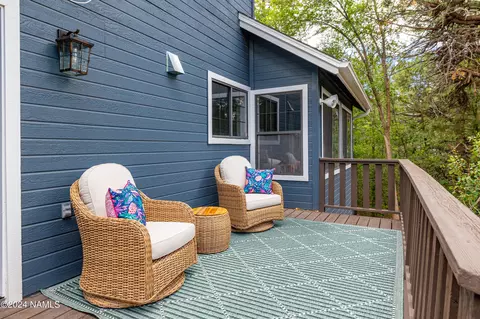 Exterior - 3445 N Eiger Mountain Rd, Flagstaff, AZ 86004 photo 7 of 12
