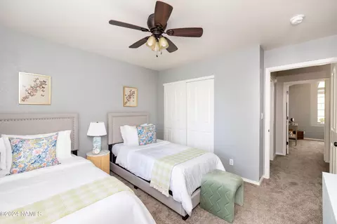 Bedroom - 3445 N Eiger Mountain Rd, Flagstaff, AZ 86004 photo 5 of 13