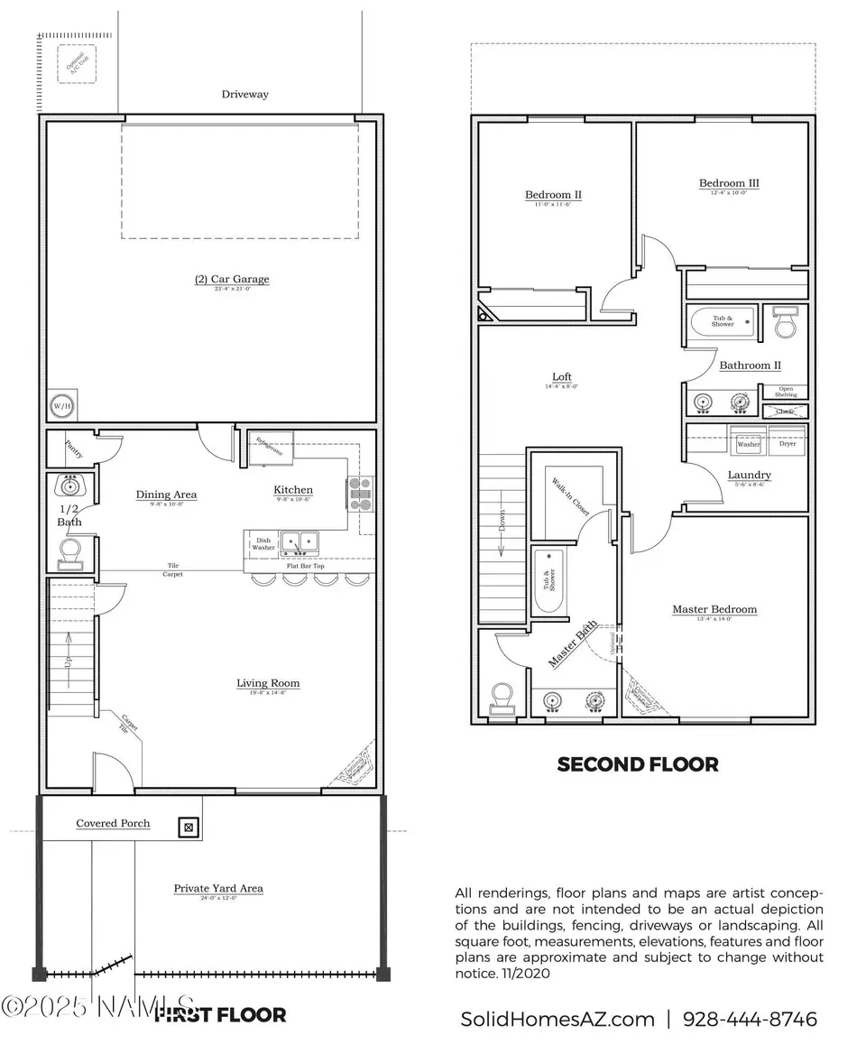 Floorplan - 12088 Curtis Ct, Bellemont, AZ 86015 photo 2 of 2