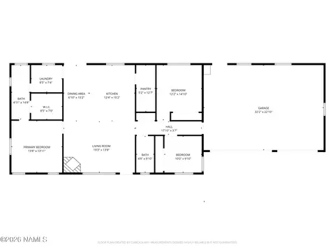 Floorplan - 2557 Lazy E Rd, Williams, AZ 86046 photo 1 of 1