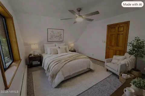 Bedroom - 7803 E Long Bow Dr, Williams, AZ 86046 photo 5 of 12