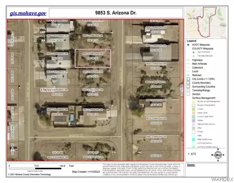 9853 S Arizona Dr, Mohave Valley, AZ 86440