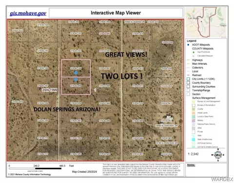 0 N Kitmit Dr, Dolan Springs, AZ 86441