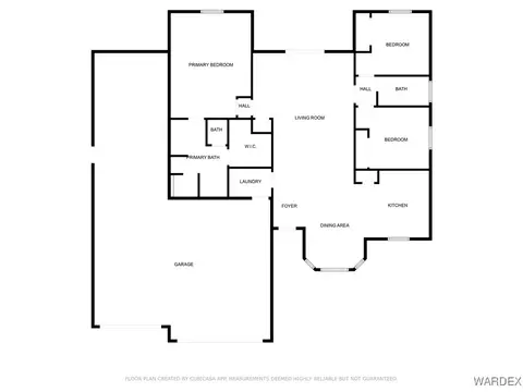 Floorplan - 2591 Montano Ridge Dr, Bullhead City, AZ 86442 photo 1 of 1