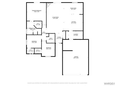 Floorplan - 3796 E Suffock Ave, Kingman, AZ 86409 photo 1 of 1