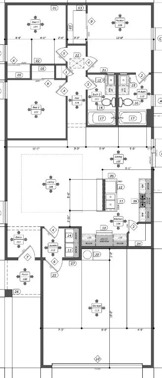 Floorplan - 2485 E Devlin Ave, Kingman, AZ 86409 photo 1 of 1