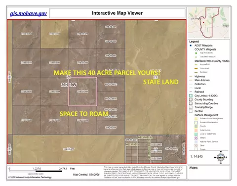 319-01 081 Unknown, Dolan Springs, AZ 86441