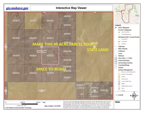 40 Acres, Dolan Springs, AZ 86441
