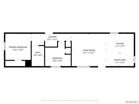 Floorplan - 2490 E Suffock Ave, Kingman, AZ 86409 photo 1 of 1
