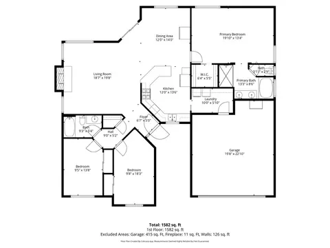 Floorplan - 3977 E Packard Ave, Kingman, AZ 86409 photo 1 of 1
