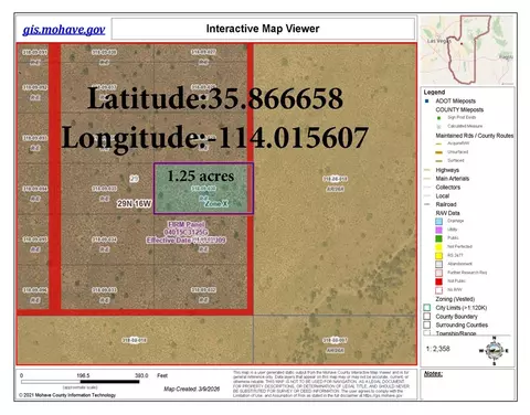 318-09 030 Unknown, Meadview, AZ 86444