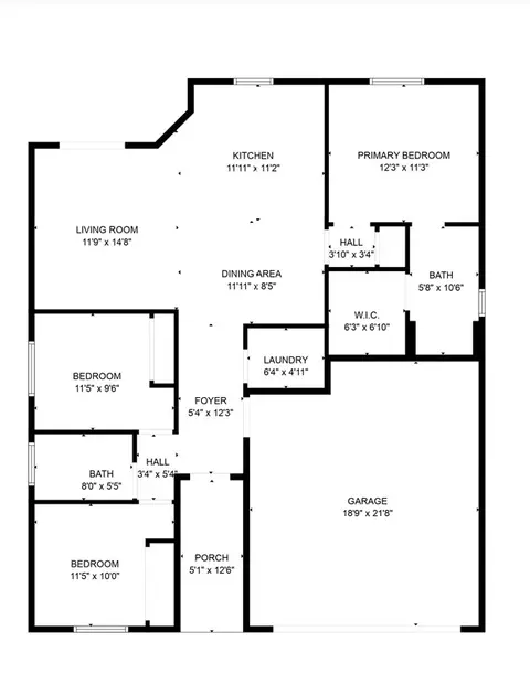 Floorplan - 3541 E Northern Ave, Kingman, AZ 86409 photo 1 of 1