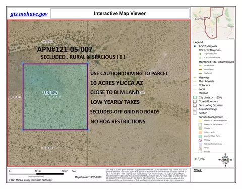 10 Acres Yucca Trl, Yucca, AZ 86438