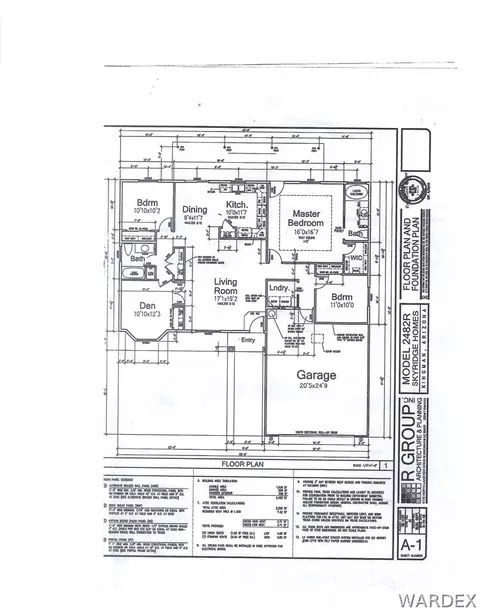 Floorplan - 3913 Easy St, Kingman, AZ 86409 photo 2 of 2